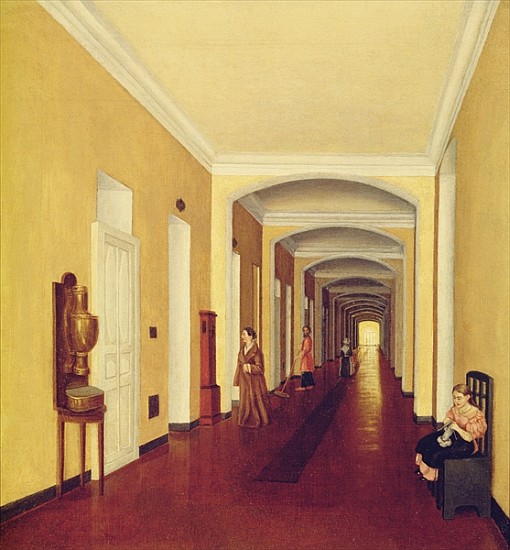 Interior in the Golitsyn Hospital, c.1840 de Russian School