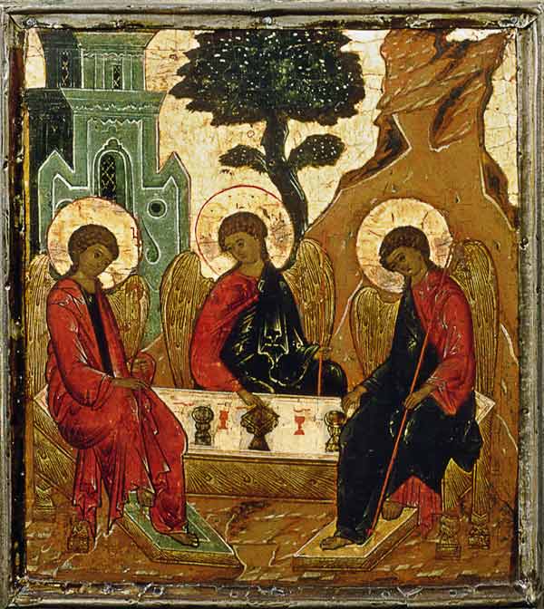 Old Testament Trinity de Russian School