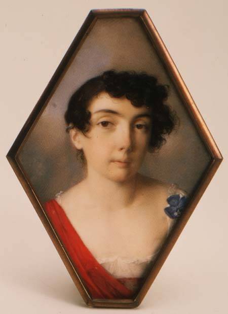 Portrait of Anna Mikhailovna Khitrovo (1782-1846) de Russian School