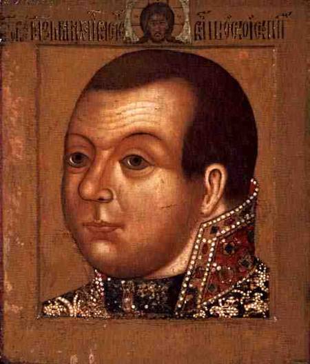 Prince M. V. Skopin-Shuyski (1587-1610) de Russian School