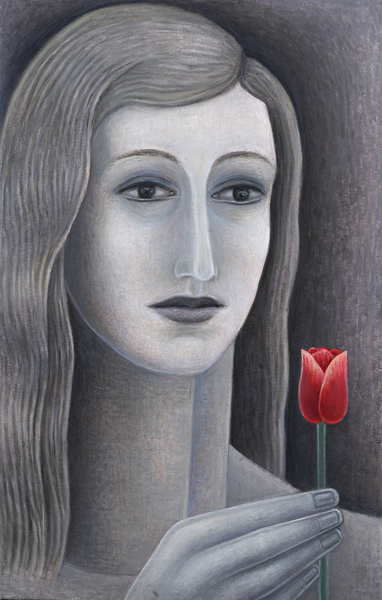Girl with Tulip de Ruth  Addinall