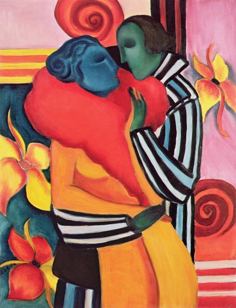 The Lovers, 2006 (oil on canvas)  de Sabina  Nedelcheva-Williams