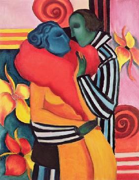 The Lovers, 2006 (oil on canvas) 