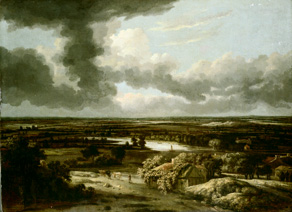 Dutch landscape. de Salomon Koninck