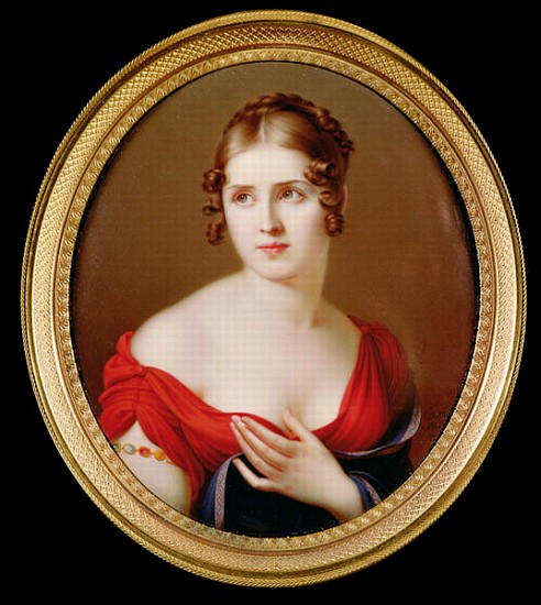 ''The Beautiful Greek'', Marie Pauline Bonaparte, Princess Borghese de Salomon Guillaume Counis