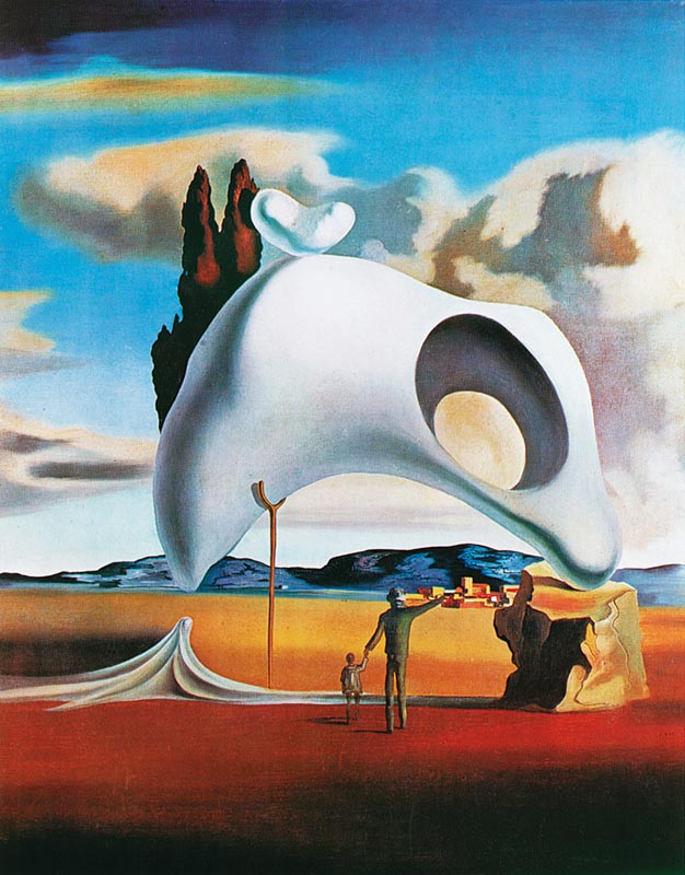 vestigio atávico - (SD-290) Poster de Salvador Dalí