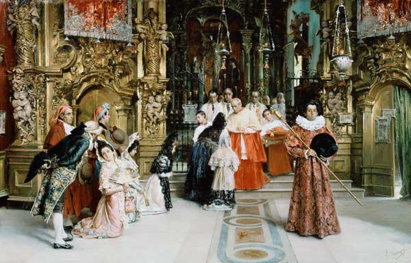 A Blessing from his Eminence de Salvador Viniegra y Lasso de la Vega
