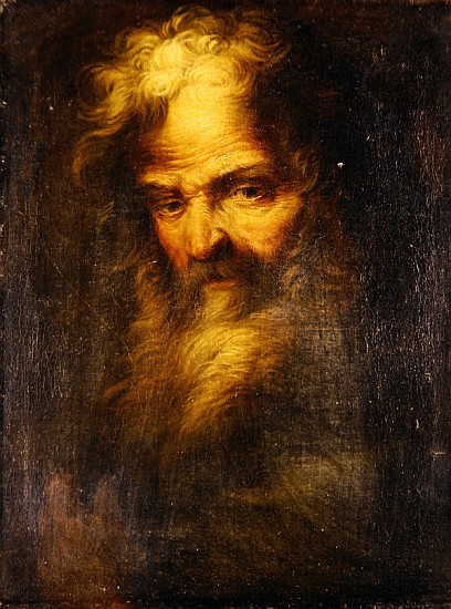 Bearded prophet de Salvator Rosa