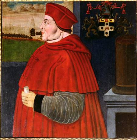 Portrait of Thomas Wolsey (c.1475-1530) de Sampson Strong