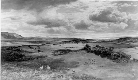 The Field of Bannockburn (panel) de Samuel Bough