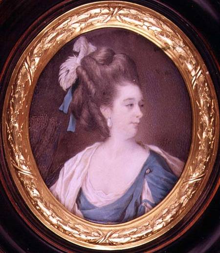 Mrs Yates, an actress, 1776 de Samuel Codes