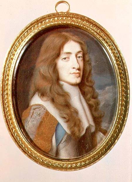 Miniature of James II as the Duke of York de Samuel Cooper