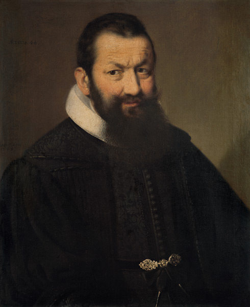 Portrait of the Basel mayor Johann Rudolf Wettstei de Samuel Hofmann