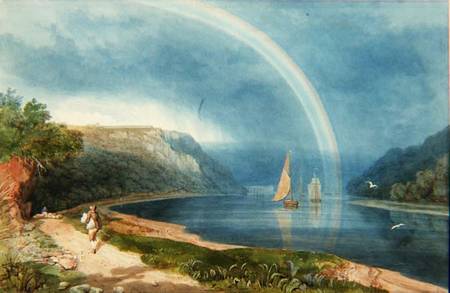 Rainbow on the River Avon de Samuel R.W.S. Jackson