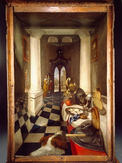 Perspective Box of a Dutch Interior de Samuel van Hoogstraten