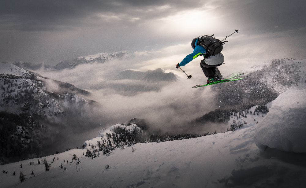 Backcountry skiing de Sandi Bertoncelj