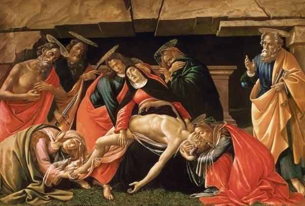 Beweinung Christi de Sandro Botticelli