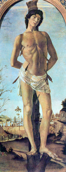 Saint Sebastian de Sandro Botticelli