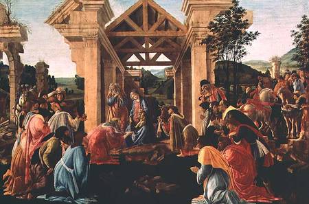 The Adoration of the Magi de Sandro Botticelli