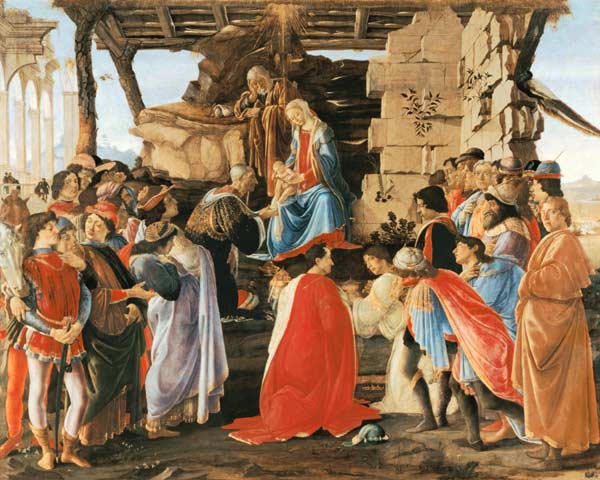 Adoration of Kings / Botticelli de Sandro Botticelli