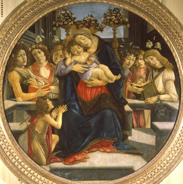 Botticelli / Madonna and Child / c.1490 de Sandro Botticelli