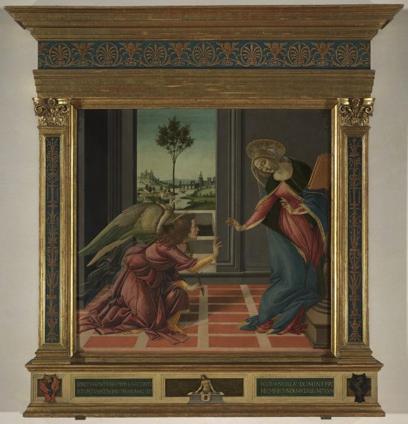 Botticelli, Annunciation de Sandro Botticelli