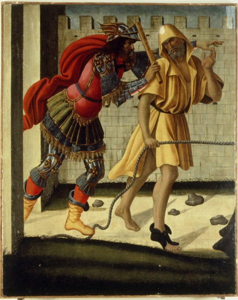 Botticelli-Werkstatt, Kreuztragung de Sandro Botticelli