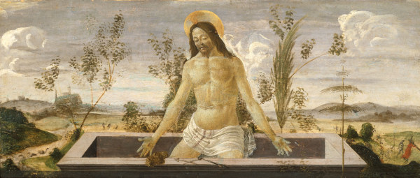 Christ in the Tomb / Botticelli de Sandro Botticelli
