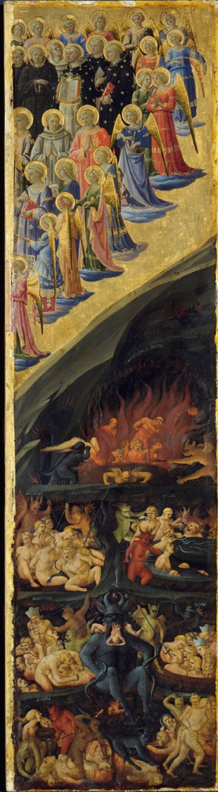 The Last Judgment (Winged Altar, Right Panel) de Sandro Botticelli