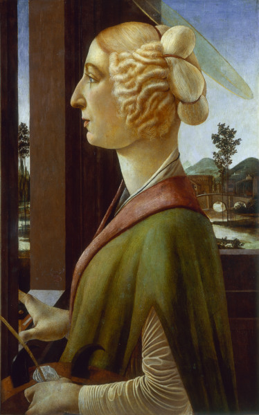Saint Catherine de Sandro Botticelli
