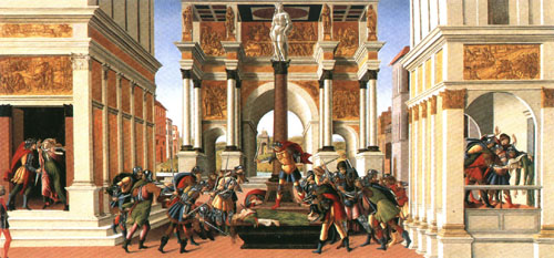 History of the Lucrezia de Sandro Botticelli