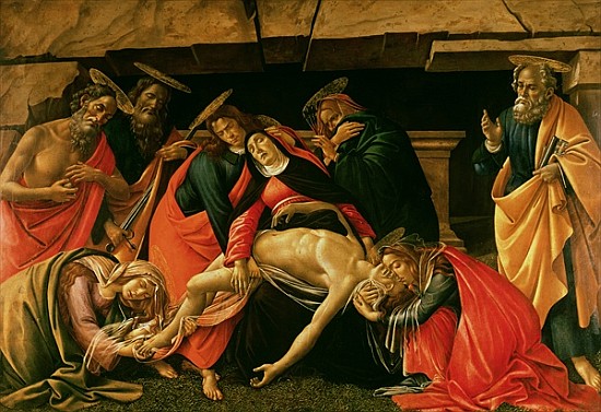 Lamentation of Christ. c.1490 de Sandro Botticelli