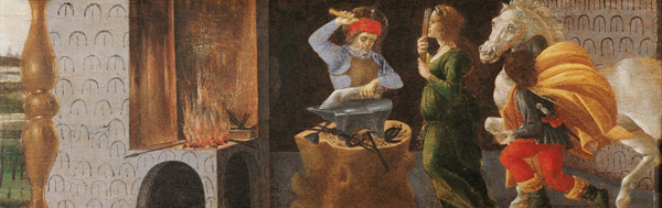 Wonder of the sacred Eligius de Sandro Botticelli
