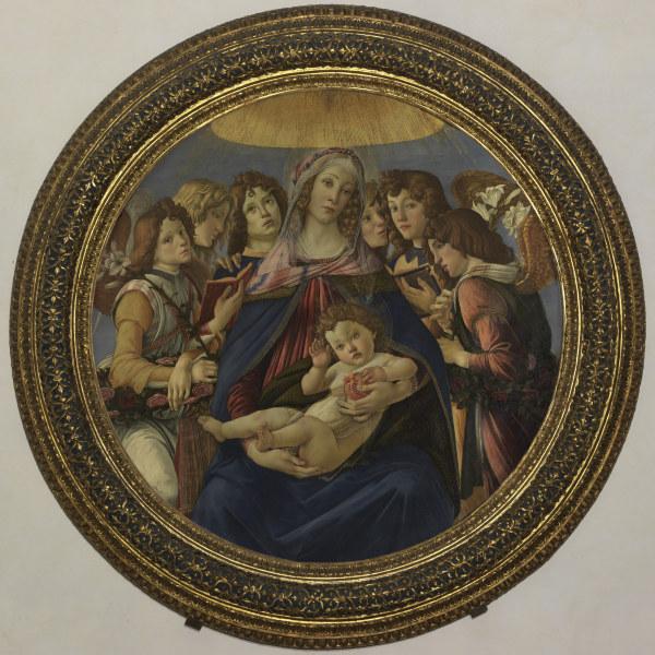 Madonna with Pomegranate / Botticelli de Sandro Botticelli