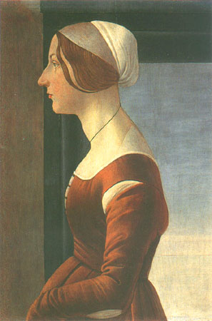 Portrait of a woman de Sandro Botticelli