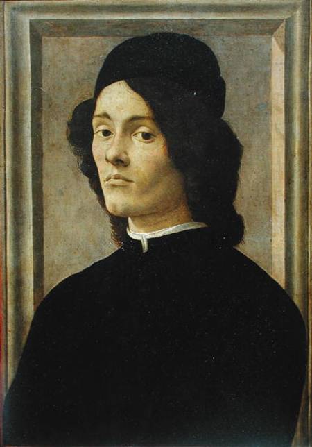 Portrait of a Man de Sandro Botticelli