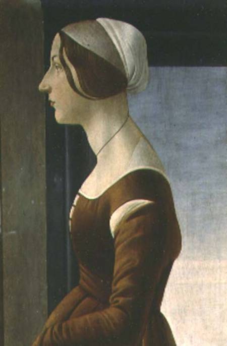 Portrait of a Woman (the Beautiful Simonetta) de Sandro Botticelli