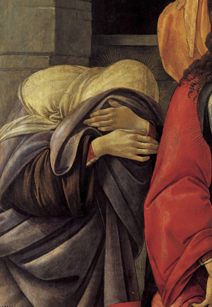 S.Botticelli / Lamentation of Christ de Sandro Botticelli