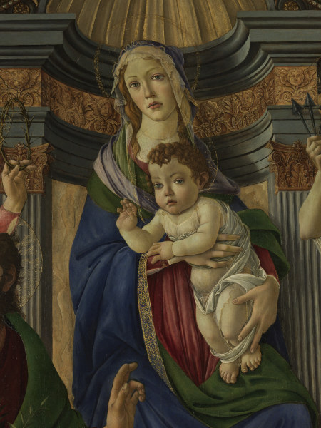 S.Botticelli, Maria mit Kind de Sandro Botticelli