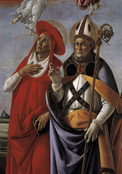 S.Botticelli, St Jerome and St Eligius de Sandro Botticelli