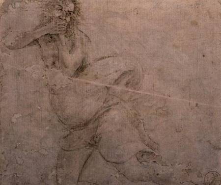 Study of a Man de Sandro Botticelli
