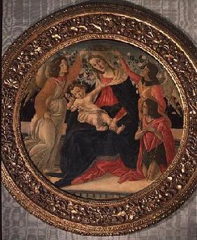 Madonna and Child with Angels and St. John