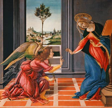 Botticelli / Annunciation / c.1489