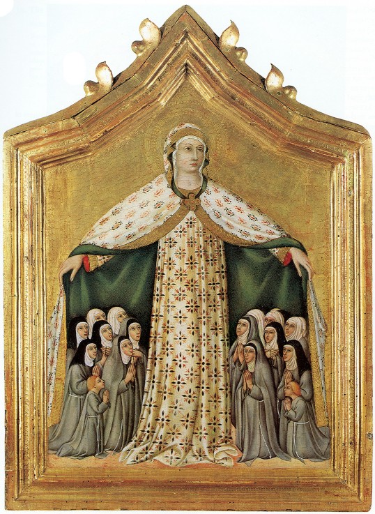 Madonna della Misericordia (Madonna of Mercy) de Sano di Pietro
