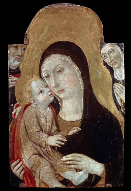 The Virgin and Child with Saints de Sano di Pietro