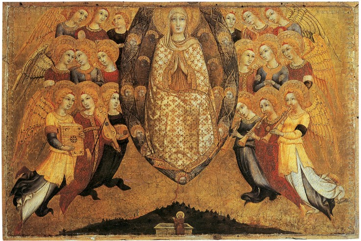 The Assumption of the Virgin de Sano di Pietro