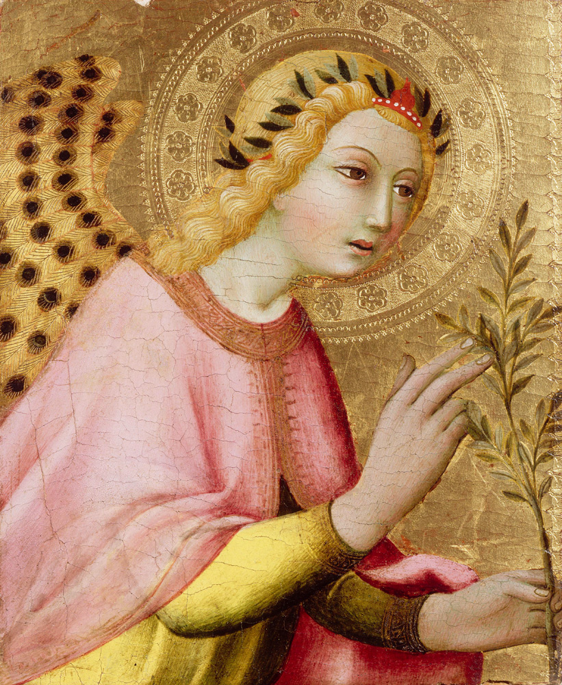 El Ángel de la Anunciación de Sano di Pietro