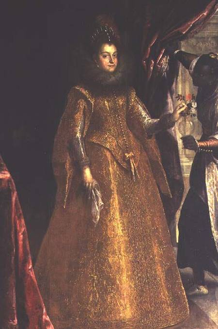 Portrait of Giulia, wife of Cesare D'Este de Santo Peranda