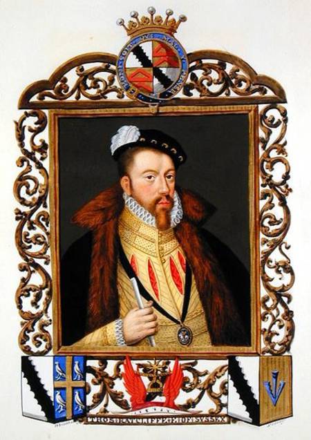 Portrait of Thomas Radcliffe (c.1526-d.1583) 3rd Earl of Sussex from 'Memoirs of the Court of Queen de Sarah Countess of Essex