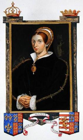 Portrait of Elizabeth Seymour from 'Memoirs of the Court of Queen Elizabeth'